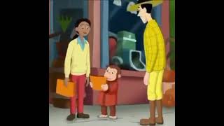 Curious George forgets that he cannot read