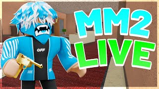 🔴MM2 LIVE  STREAM W FANS!!!🔴