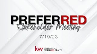 Stakeholder Meeting 7/19/23