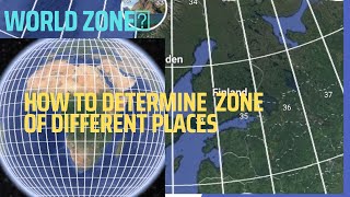 UTM ZONE || how to easily locate any utm zone in the world ||