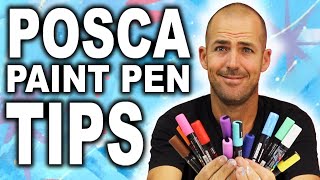 Top 10 Tips and Tricks for using POSCA Paint Pens and Paint Markers