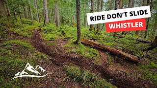 Ride Don't Slide has fresh loam!