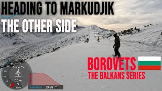 [4K] Skiing Borovets, Heading to Markudjik - The Higher Ski Area, Bulgaria, GoPro Hero11