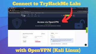 How to Connect to TryHackMe Labs on Kali Linux with OpenVPN