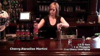 Cherry Paradise Martini - with Torani Cherry Syrup