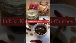 IMLI KI KHATTI MEETHI CHUTNEY | Tamarind sauce | Ramadan special make & store Chutney #shorts