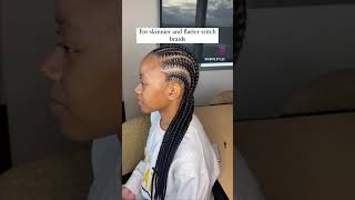 Braiding tip for Stitch Braids #braided #knotlessbraids #braids