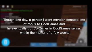 The truth about CoolGamesYT..