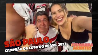 ME EMOCIONEI NO MEIO DA TORCIDA DO SÃO PAULO ⚪️🔴⚫️ | SÃO PAULO CAMPEÃO DA COPA DO BRASIL 2023 🏆