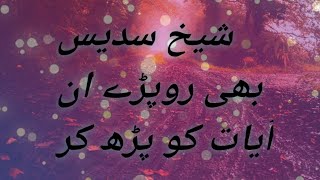 شیخ عبدالرحمن السدیس حفظہ اللہ امام الحرم المکی