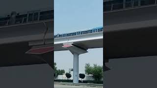 View Of Dubai Metro Train