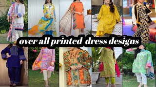 summer printed dress collection designs for girls dress// printed shirts designs// printed suits