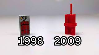 42 Lego Pieces that got Updated