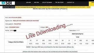 SBI Clerk Result 2022 SBI Clerk Result 2022 – Out How To Download SBI Clerk Result 2022 – Out SBI