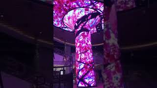 Indoor rotating creative full color LED display screens with special shape made in China by CANLIGHT