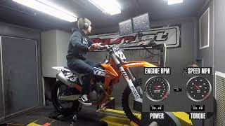 2022 KTM 250 SX-F Dyno Test