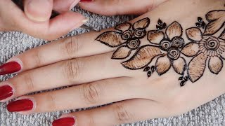 Simple And Easy Mehndi Bail by Aifar Mehndi Designs || New Mehndi for Beginners