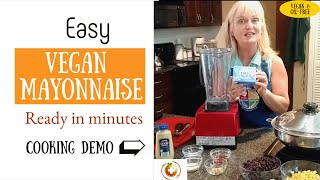 5-Minute VEGAN MAYONNAISE