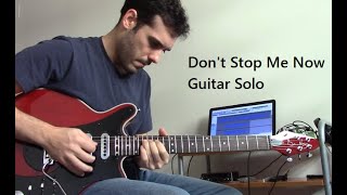 Queen. Don't Stop Me Now - Guitar Solo. Brian May Guitar