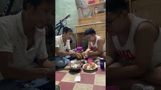 Con Làm Mồi Cho Ba Nhậu #Ân Nhân vlog #Shorts #Nhân