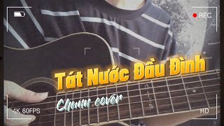 [Hot TikTok] Tát Nước Đầu Đình - Lynk Lee ft. Binz | guitar cover (palm) | Chunn