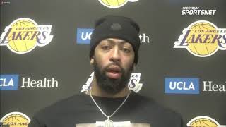 Anthony Davis on his achilles injury