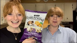 POP TIME CREATIONS TRUFFLE HERB AND PARMESAN CHEESE FLAVOR POPCORN REVIEW