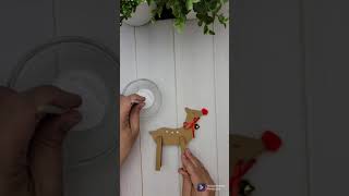 How to Paint Spots on the Reindeer