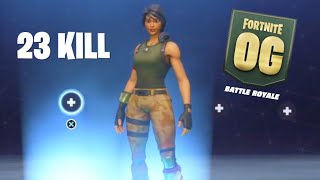 FORTNITE OG | PS4 GAMEPLAY (SOLO VS TRIO 23 KILL)