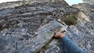 Rock Climbing - Oquirrh Mnts, UT - Portwoods Wall - Free Tibet (5.10a/b)