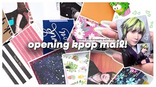 opening kpop mail #8 ★ thank you for trading with me ♡