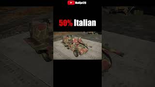 100% Italian.. War thunder 😳 #warthunder #warthundertanks  #tank  #meme #memes #gaijin #tanks #f