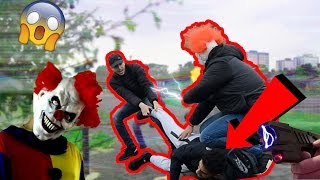 KILLER CLOWN PRANK GONE WRONG!! (TASER INVOLVED)