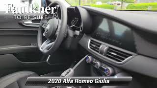 Used 2020 Alfa Romeo Giulia Ti, Willow Grove, PA L7630823