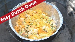 Easy Dutch Oven Chicken and Rice Casserole