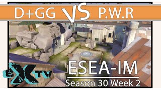 eXtv Live: D+GG vs PancakeWaffleRifle ESEA-IM