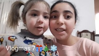 Vlogmas7🎁🎄❄/Գեղեցիկ օր գյուղում Նարեենց հետ