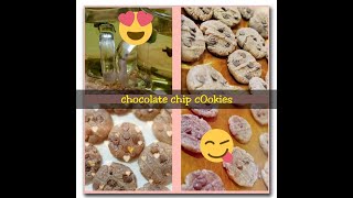 CHOCOLATE CHIP COOKIES RECIPE WITHOUT OVEN, EGG, SODA only 10 minچاکلیٹ چپ کوکیز آسان طریقہ10 منٹ