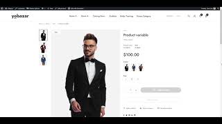 Yobazar - Add Variable Product