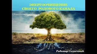 Радамир Солнечный  Энергоочищение своего Родового канала