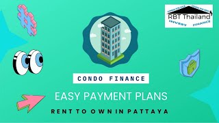 Easy Payment Plans - a great way to purchase your condo with owner finance Pattaya!