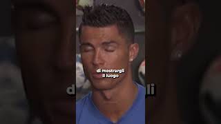 Ronaldo ha insegnato a suo figlio una bella lezione