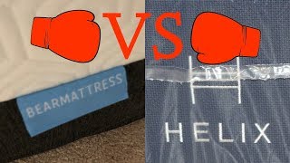 Helix Mattress vs Bear Mattress - Polyurethane Plastic Foam that Softens with Use Very Quickly