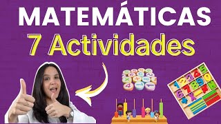 7 Juegos DIVERTIDOS para el Aprendizaje y la Estimulación de las MATEMÁTICAS!!!