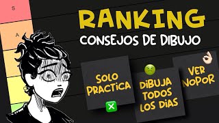 Los Mejores y Peores Consejos de Dibujo | TierList