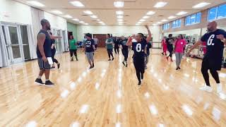 Stand By Me Line Dance (song change) #letsmove