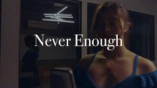 Never Enough from The Greatest Showman Cover Live Recording Session Shane Anja