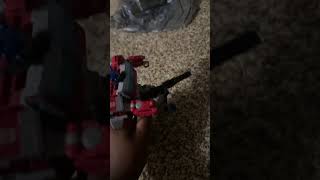 Optimus fights sonic for blowing elitas back out part 2