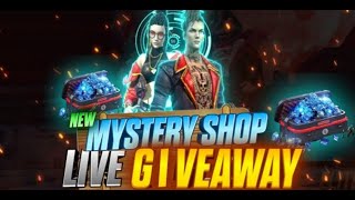 Live Giveway Free Fire New Mystery Shop Only For Subscribers | Free Fire Live |#fflive #giveway