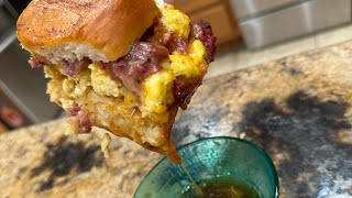 Easy Cheesy Breakfast Sliders!